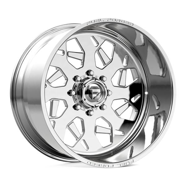 Fuel - FF111 - Polished - 22" x 10", -25 Offset, 8x165.1 (Bolt pattern), 125mm HUB