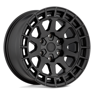 Black Rhino - BOXER - Black - Gun Black - 17" x 8.5", 12 Offset, 5x114.3 (Bolt Pattern), 76.1mm HUB