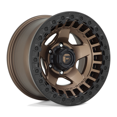 Fuel - D119 WARP BEADLOCK - Bronze - MATTE BRONZE - 17" x 9", -15 Offset, 5x127 (Bolt Pattern), 71.5mm HUB