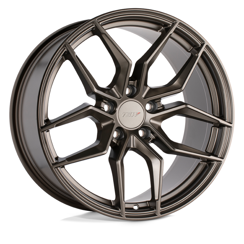 TSW Wheels - SILVANO - Bronze - MATTE BRONZE - 20" x 10", 40 Offset, 5x112 (Bolt Pattern), 66.6mm HUB
