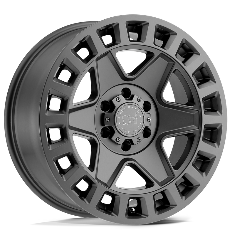 Black Rhino - YORK - Gunmetal - MATTE GUNMETAL - 17" x 8", 30 Offset, 5x127 (Bolt Pattern), 71.5mm HUB