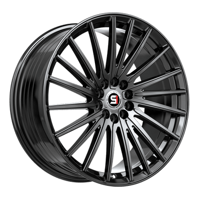 Spec-1 Racing - SP-68 - Black - Gloss Black - 20" x 8.5", 38 Offset, 5x114.3/120 (Bolt pattern), 73.1mm HUB
