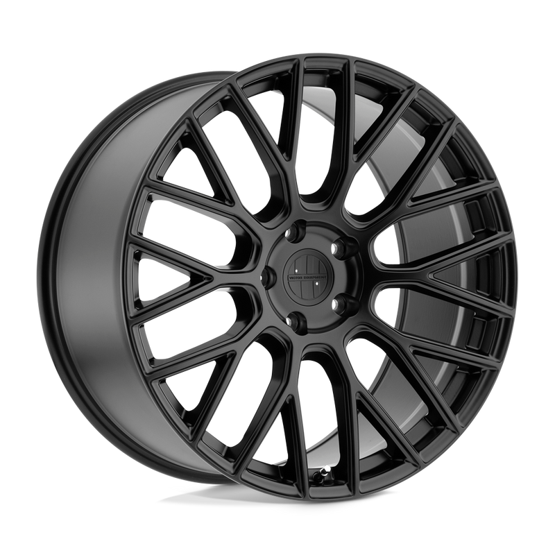 Victor Equipment Wheels - STABIL - Black - MATTE BLACK - 18" x 8.5", 45 Offset, 5x130 (Bolt Pattern), 71.5mm HUB