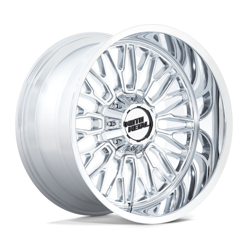 Moto Metal - MO809 STINGER - Chrome - CHROME - 22" x 10", -18 Offset, 8x170 (Bolt Pattern), 125.1mm HUB