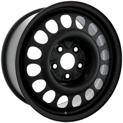 Envy Wheels - NX6 STEEL WHEEL - Black - FLAT BLACK - 18" x 8", 50 Offset, 5x127 (Bolt Pattern), 71.5mm HUB
