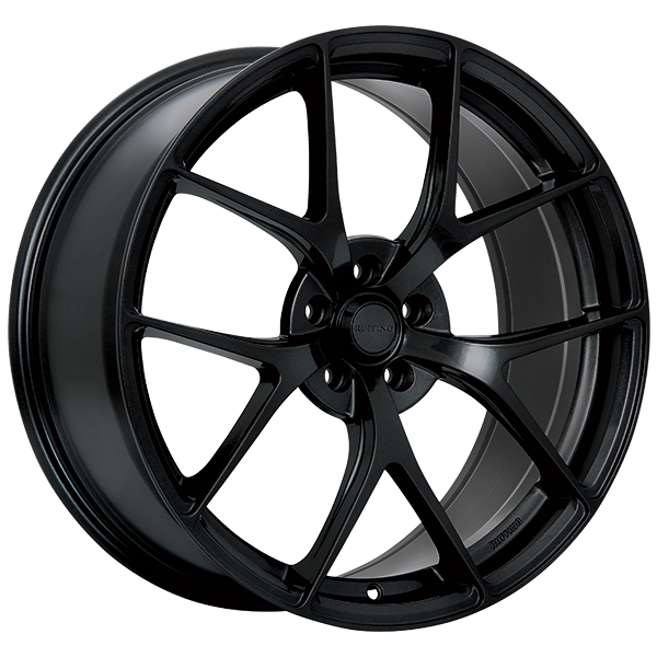 Ruffino Wheels - Chronos - Black - Gloss Black - 20" x 9", 40 Offset, 5x114.3 (Bolt Pattern), 73.1mm HUB
