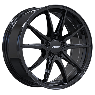 ART - Replica 246 - Black - Gloss Black - 18" x 8", 35 Offset, 5x112 (Bolt Pattern), 66.6mm HUB