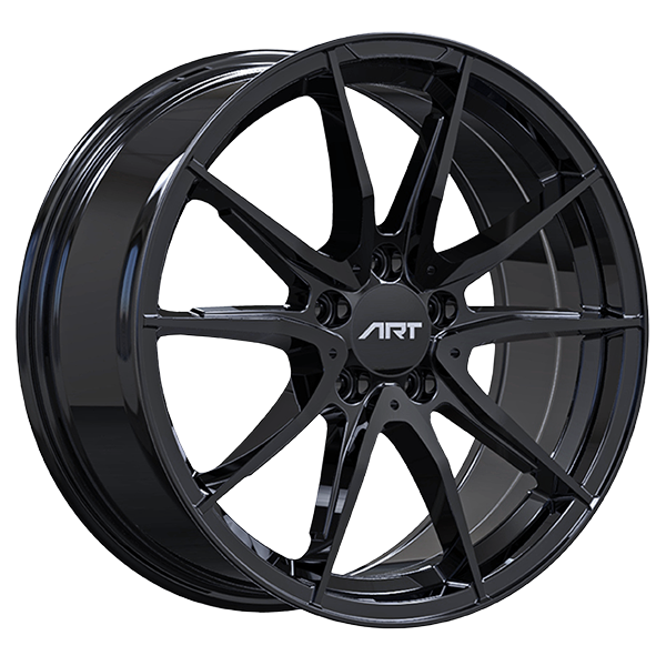 ART - Replica 246 - Black - Gloss Black - 18" x 8", 35 Offset, 5x112 (Bolt Pattern), 66.6mm HUB