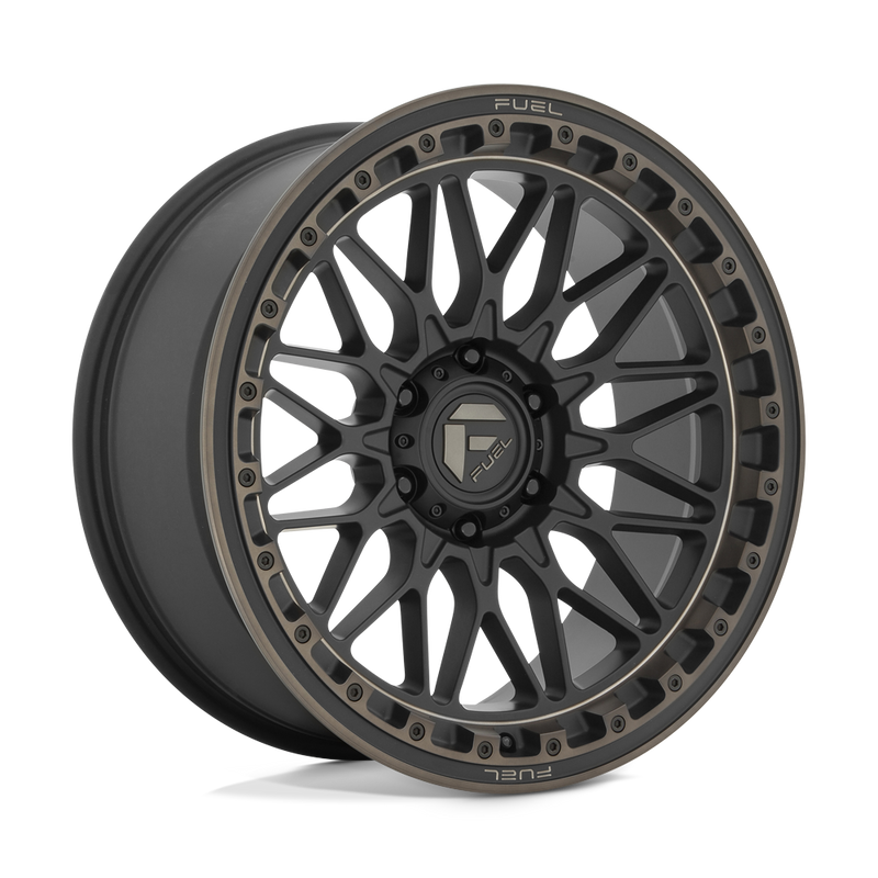 Fuel - D759 TRIGGER - Black - MATTE BLACK DARK TINT - 17" x 9", -12 Offset, 5x127 (Bolt Pattern), 71.5mm HUB