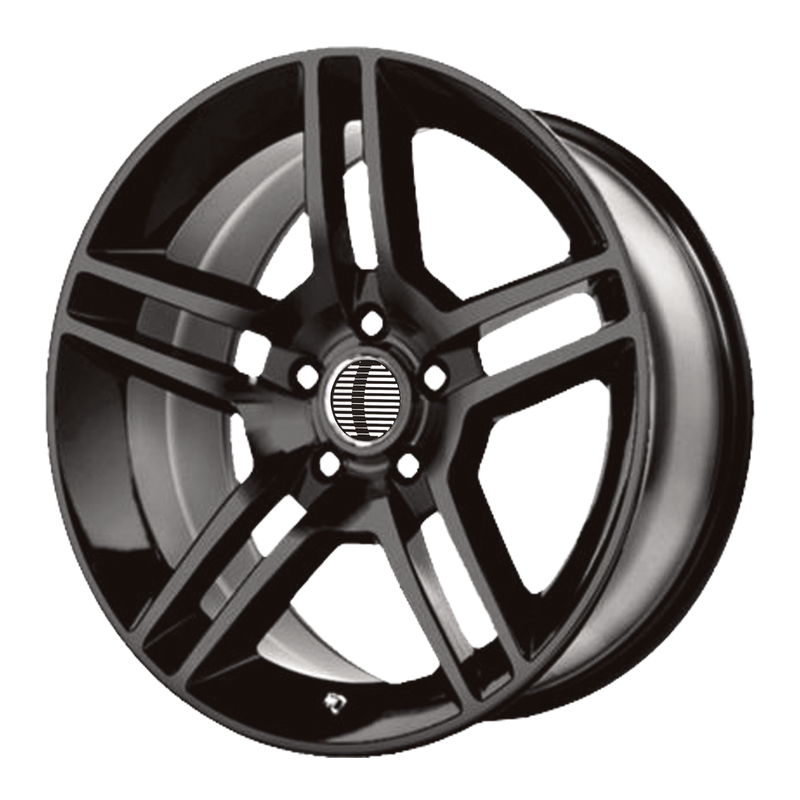 OE Creations - PR101 - Black - Gloss Black - 18" x 10", 45 Offset, 5x114.3 (Bolt Pattern), 70.7mm HUB