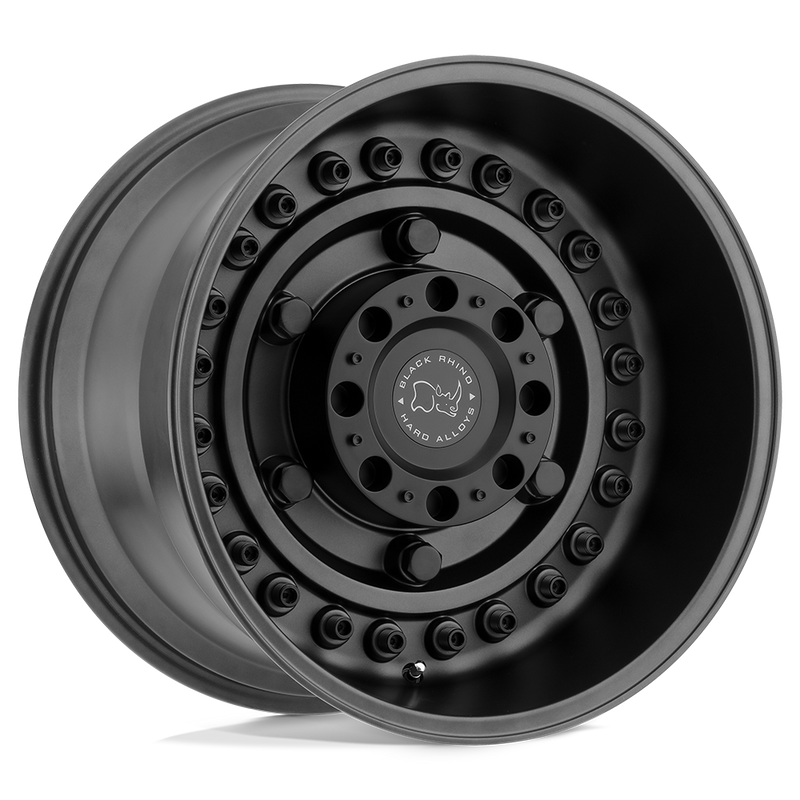 Black Rhino - ARMORY - Black - GUN BLACK - 20" x 12", -44 Offset, 8x180 (Bolt Pattern), 125.1mm HUB
