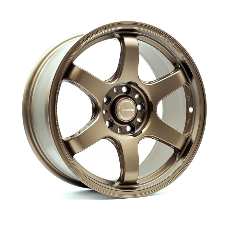 Superspeed - RF06RR - Bronze - Satin Bronze - 17" x 8", 42 Offset, 5x112 (Bolt Pattern), 57mm HUB
