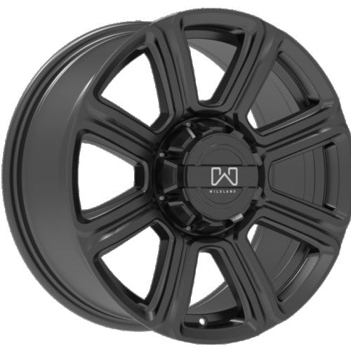Wildland - Hurricane - Silver - Silver - 18" x 8", 35 Offset, 6x120 (Bolt Pattern), 66.9mm HUB