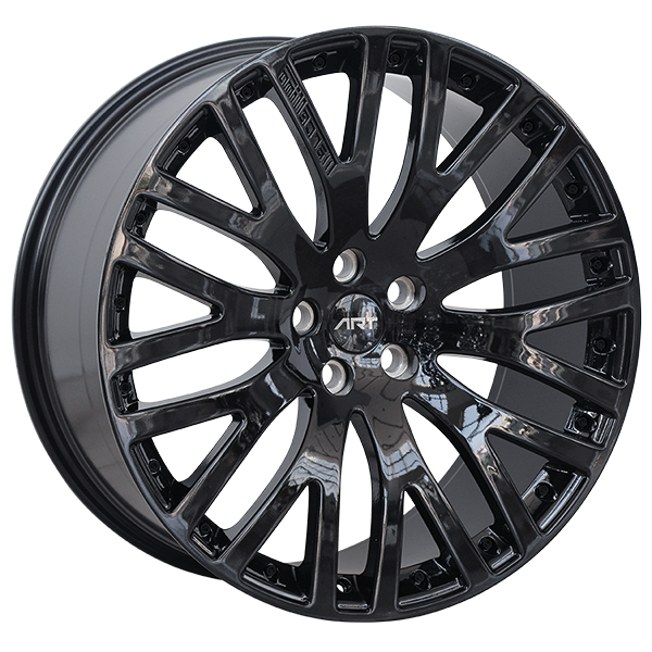ART - Replica 249 - Black - Gloss Black - 22" x 10", 45 Offset, 5x120 (Bolt Pattern), 72.6mm HUB