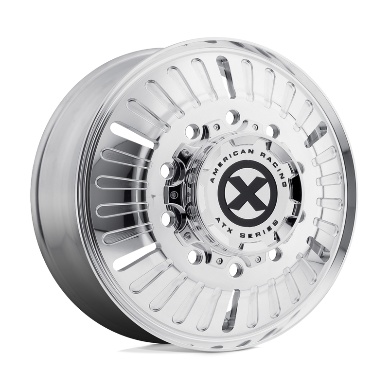 ATX - AO403 ROULETTE - Polished - POLISHED - 24.5" x 8.25", 144 Offset, 10x285.75 (Bolt Pattern), 220.1mm HUB
