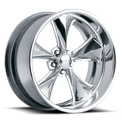 Foose - F201 NITROUS - Polished - HIGH LUSTER POLISHED - 20" x 8.5", 0 Offset, 5x120.65 (Bolt Pattern), 72.6mm HUB