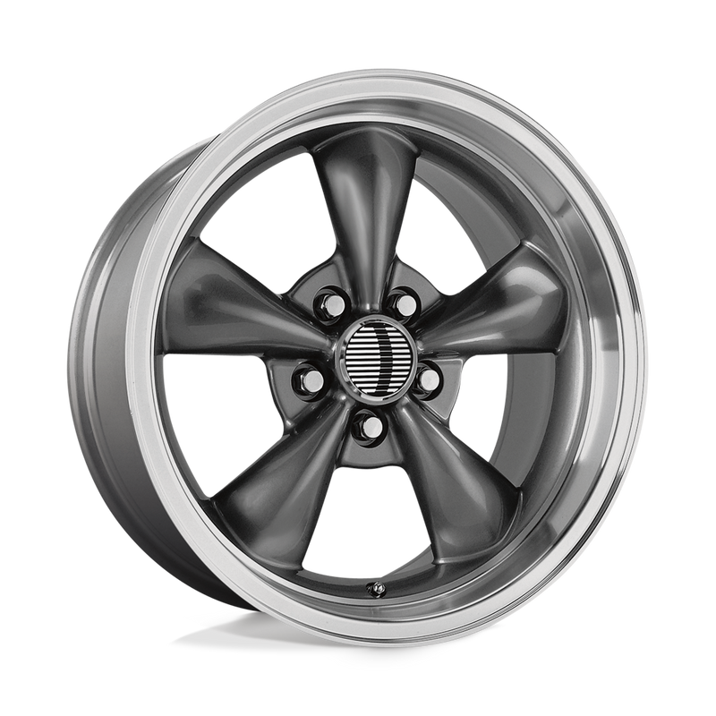 OE Creations - PR106 - Gunmetal - ANTHRACITE MACHINED - 17" x 8", 30 Offset, 5x114.3 (Bolt Pattern), 70.7mm HUB