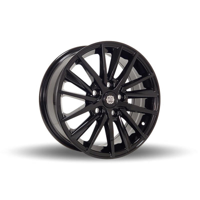 DTD - OEM+ - Black - Gloss Black - 17" x 7", 42 Offset, 5x114.3 (Bolt Pattern), 60.1mm HUB