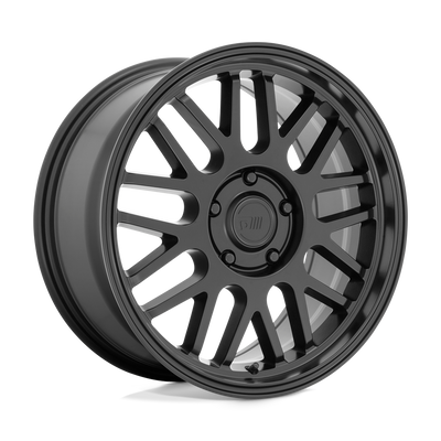 Motegi - MR144 M9 - Black - SATIN BLACK - 16" x 7", 40 Offset, 5x112 (Bolt Pattern), 66.6mm HUB