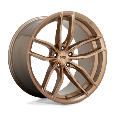 Niche - M202 VOSSO - Bronze - GLOSSY BRONZE BRUSHED - 19" x 8.5", 35 Offset, 5x114.3 (Bolt Pattern), 72.6mm HUB