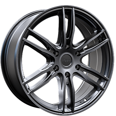 Envy Wheels - EV-6 - Gunmetal - TITANIUM - 18" x 7.5", 38 Offset, 6x132 (Bolt Pattern), 74.5mm HUB