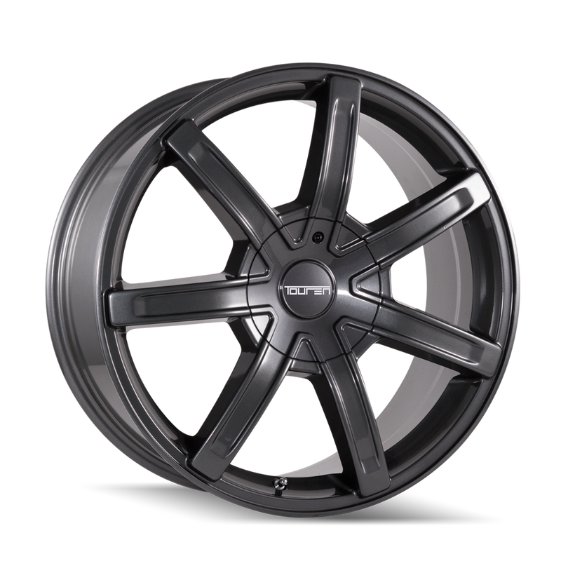 Touren - TR65 - Gunmetal - GUNMETAL - 17" x 7.5", 30 Offset, 6x120/132 (Bolt Pattern), 74.5mm HUB