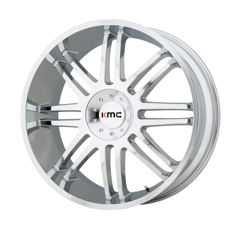 KMC Wheels - KM714 REGULATOR - Chrome - Chrome - 20" x 9", 30 Offset, 5x114.3/120 (Bolt Pattern), 74.1mm HUB