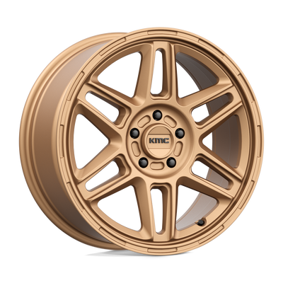KMC Wheels - KM716 NOMAD - Bronze - MATTE BRONZE - 18" x 8", 38 Offset, 5x120 (Bolt Pattern), 74.1mm HUB