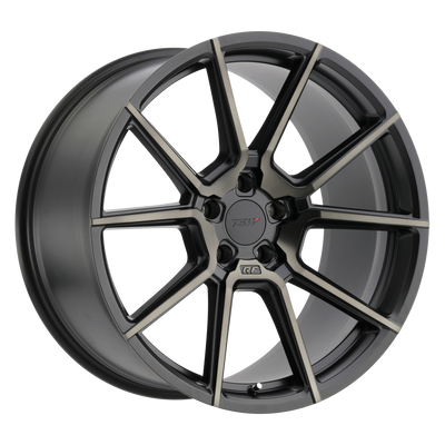 TSW Wheels - CHRONO - Gunmetal - MATTE BLACK W/ MACHINE FACE & DARK TINT - 20" x 9", 2 Offset, 5x112 (Bolt Pattern), 66.56mm HUB