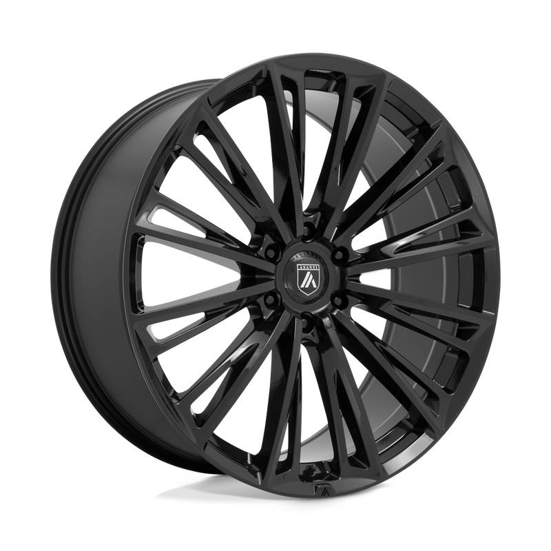 Asanti Black - ABL30 CORONA TRUCK - Black - GLOSS BLACK - 22" x 10.5", 35 Offset, 5x120 (Bolt Pattern), 74.1mm HUB