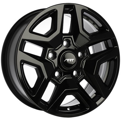 ART - Replica 285 - Black - Gloss Black - 18" x 8", 40 Offset, 5x150 (Bolt Pattern), 110.1mm HUB