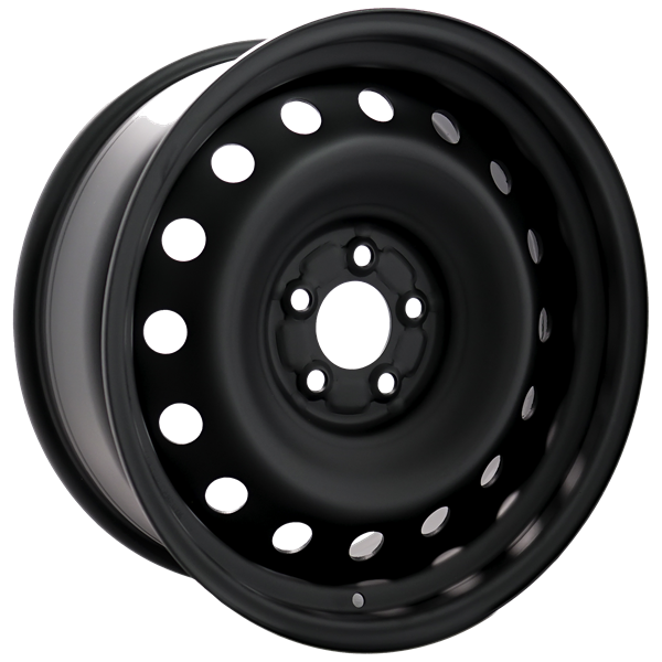 Envy Wheels - NX4 STEEL WHEEL - Black - FLAT BLACK - 18" x 7.5", 40 Offset, 5x115 (Bolt Pattern), 70.3mm HUB