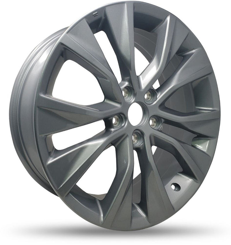 DTD - Replica - Gunmetal - Gunmetal - 18" x 7", 48 Offset, 5x100 (Bolt Pattern), 56.1mm HUB