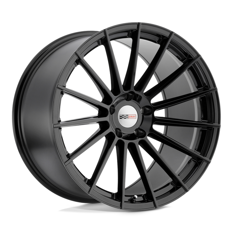 Cray Wheels - MAKO - Black - Gloss Black - 19" x 10", 37 Offset, 5x120.65 (Bolt pattern), 70.3mm HUB