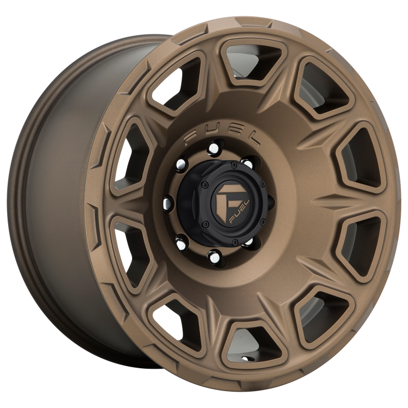 Fuel - D687 VENGEANCE - Gunmetal - MATTE BRONZE - 20" x 10", -18 Offset, 6x139.7 (Bolt Pattern), 106.1mm HUB