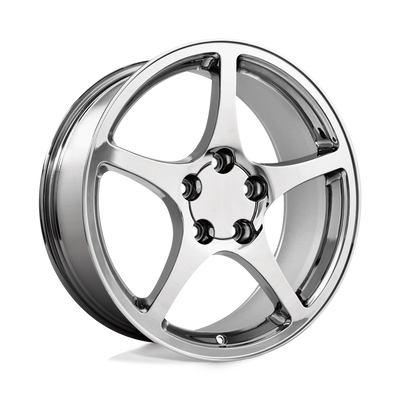 OE Creations - PR104 - Chrome - CHROME - 17" x 8.5", 54 Offset, 5x120.65 (Bolt Pattern), 70.7mm HUB