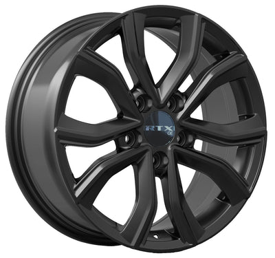 RTX Wheels - HD-03 - Black - Gloss Black - 18" x 8", 40 Offset, 5x114.3 (Bolt pattern), 64.10mm HUB