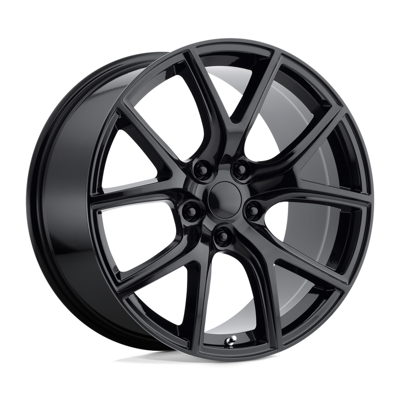 OE Creations - PR181 - Black - GLOSS BLACK - 20" x 9", 34 Offset, 5x127 (Bolt Pattern), 71.5mm HUB