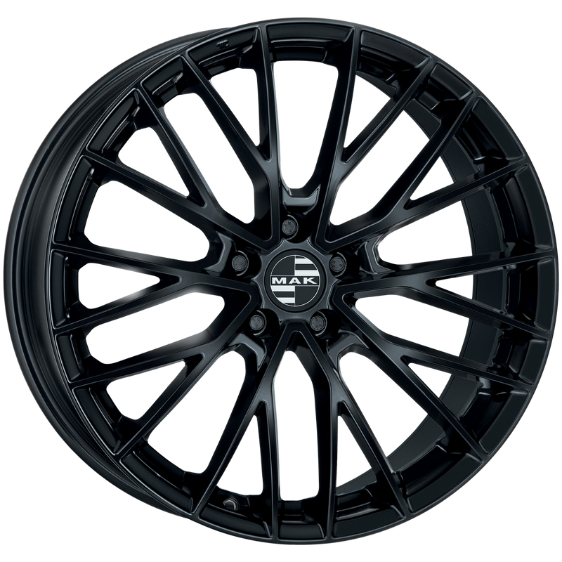 Mak Wheels - SPECIALE-D - Black - GLOSS BLACK - 20" x 9.5", 45 Offset, 5x114.3 (Bolt Pattern), 76mm HUB
