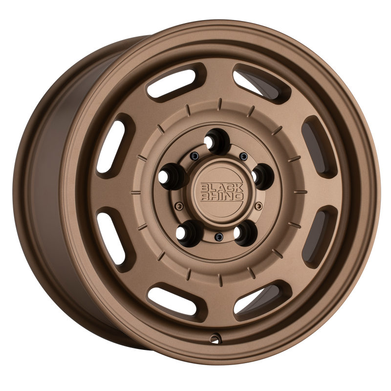 Black Rhino - BANDOLIER - Gunmetal - MATTE BRONZE - 17" x 8", 45 Offset, 5x130 (Bolt Pattern), 78.1mm HUB