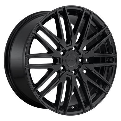 Niche - M164 ANZIO - Black - GLOSS BLACK - 22" x 9", 45 Offset, 5x130 (Bolt Pattern), 71.5mm HUB