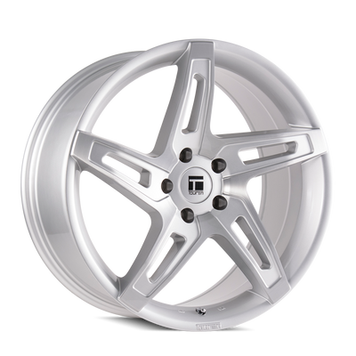Touren - TF04 - Silver - BRUSHED SILVER - 20" x 10", 40 Offset, 5x112 (Bolt Pattern), 66.56mm HUB