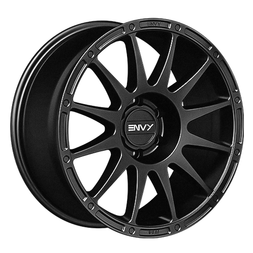 Envy Wheels - FFT8MB - Black - MATTE BLACK - 20" x 9", 18 Offset, 6x135 (Bolt Pattern), 87.1mm HUB