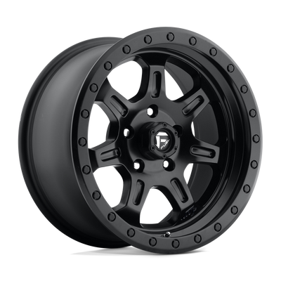 Fuel - D572 JM2 - Black - MATTE BLACK - 17" x 8.5", -6 Offset, 6x139.7 (Bolt Pattern), 108mm HUB