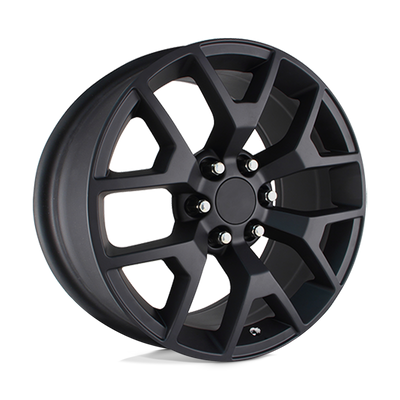 OE Creations - PR169 - Black - MATTE BLACK - 22" x 9", 28 Offset, 6x139.7 (Bolt Pattern), 78.1mm HUB