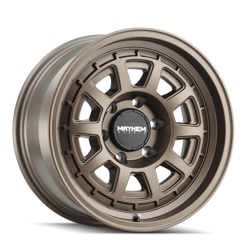 Mayhem - VOYAGER - Bronze - DARK BRONZE - 17" x 8.5", 0 Offset, 8x170 (Bolt Pattern), 125.2mm HUB