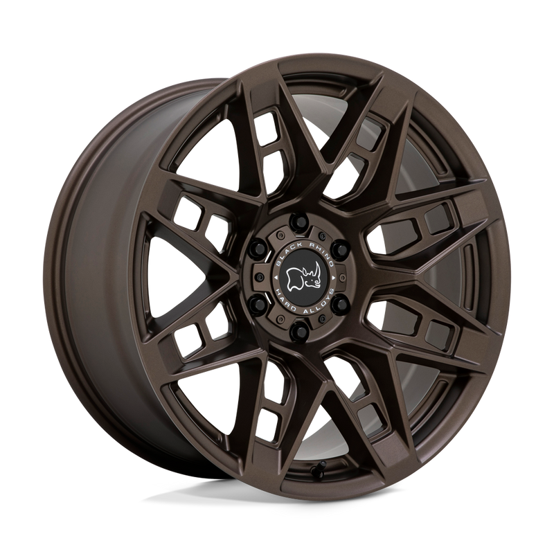 Black Rhino - CAPROCK - Bronze - Matte Bronze - 20" x 9.5", -18 Offset, 6x139.7 (Bolt Pattern), 112.1mm HUB