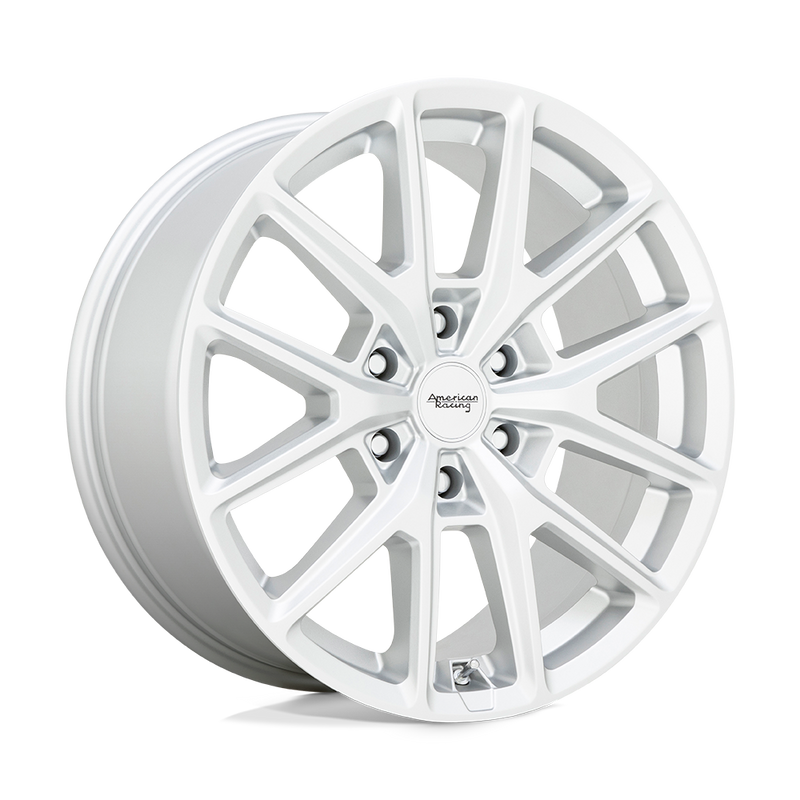 American Racing - AR945 - Silver - Hyper Silver - 17" x 8", 20 Offset, 6x139.7 (Bolt Pattern), 106.1mm HUB