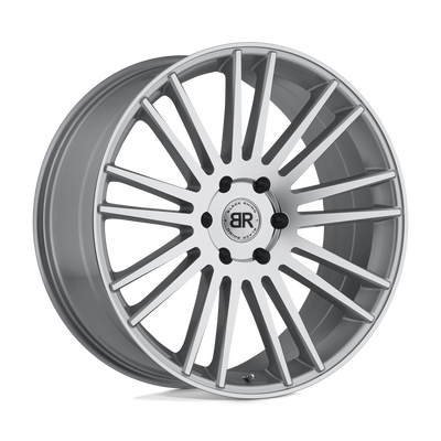 Black Rhino - KRUGER - Silver - Silver with Mirror-Cut Face - 20" x 9", 30 Offset, 6x120 (Bolt Pattern), 67.1mm HUB