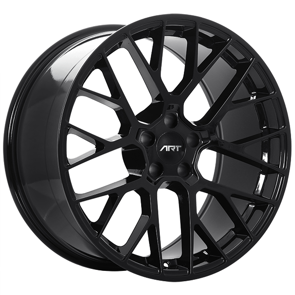 ART - Replica 98 - Black - Gloss Black - 20" x 9", 26 Offset, 5x112 (Bolt Pattern), 66.5mm HUB